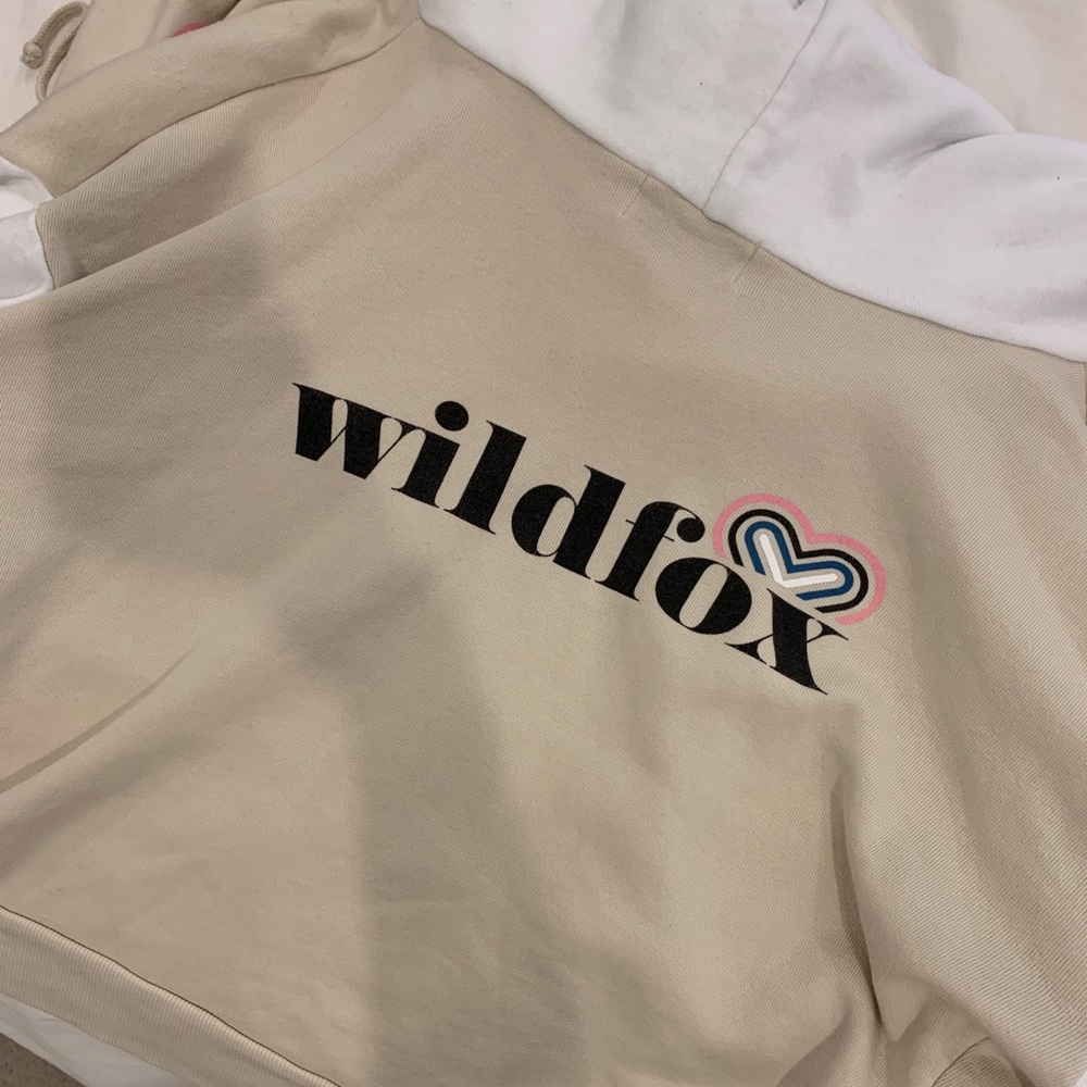 Wildfox Zip Up hoodie